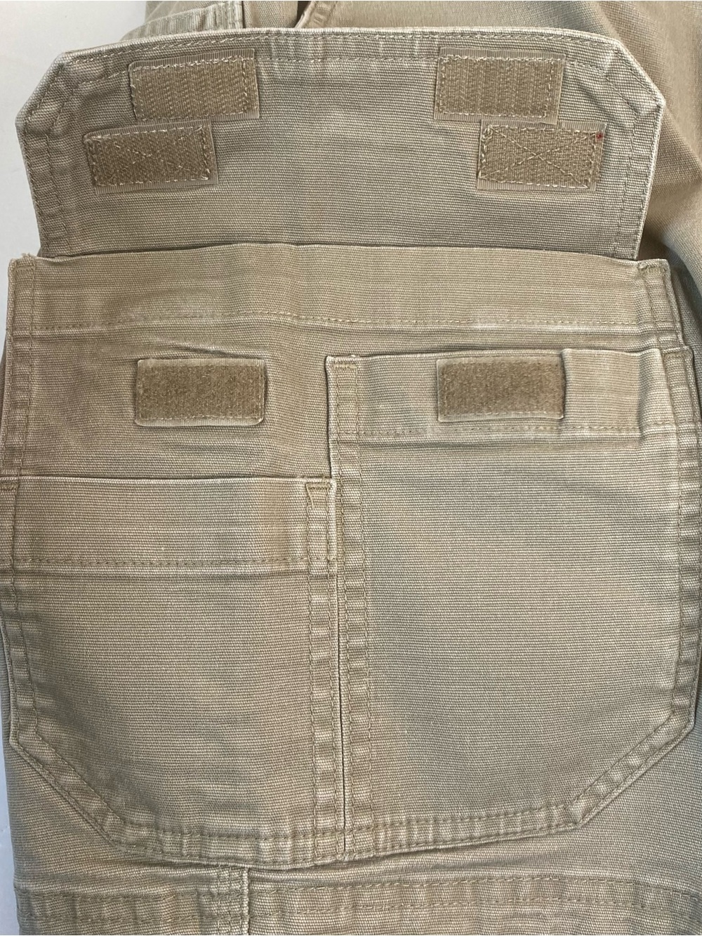 Duluth Trading Co Men's Flex Fire Hose Khaki Cargo Shorts Casual Utility 44 - Picture 5 of 6